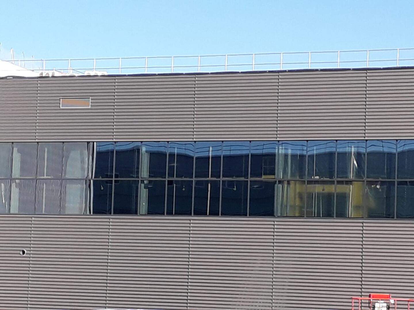 Création façade CERN